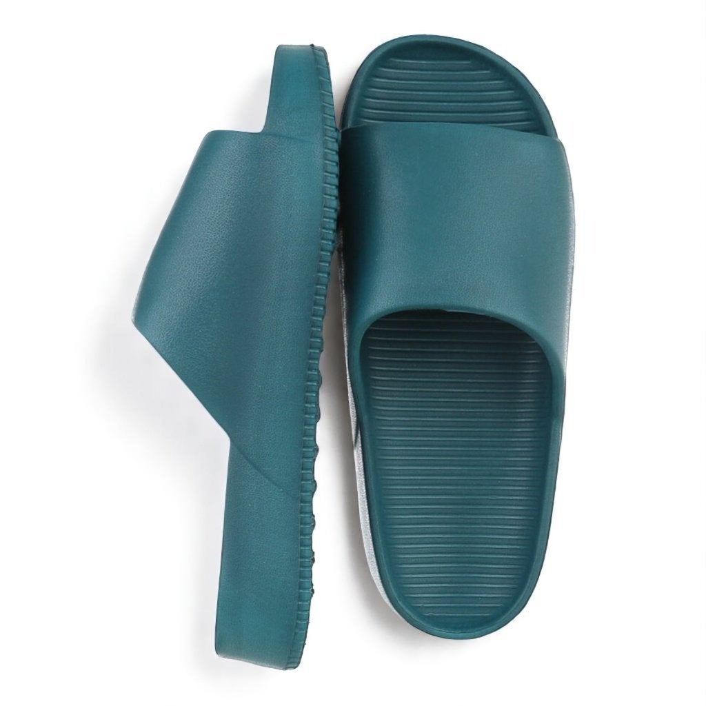 Slippers effen groen 41, Slippers, Overige kleuren, Verzenden, Noekies.com