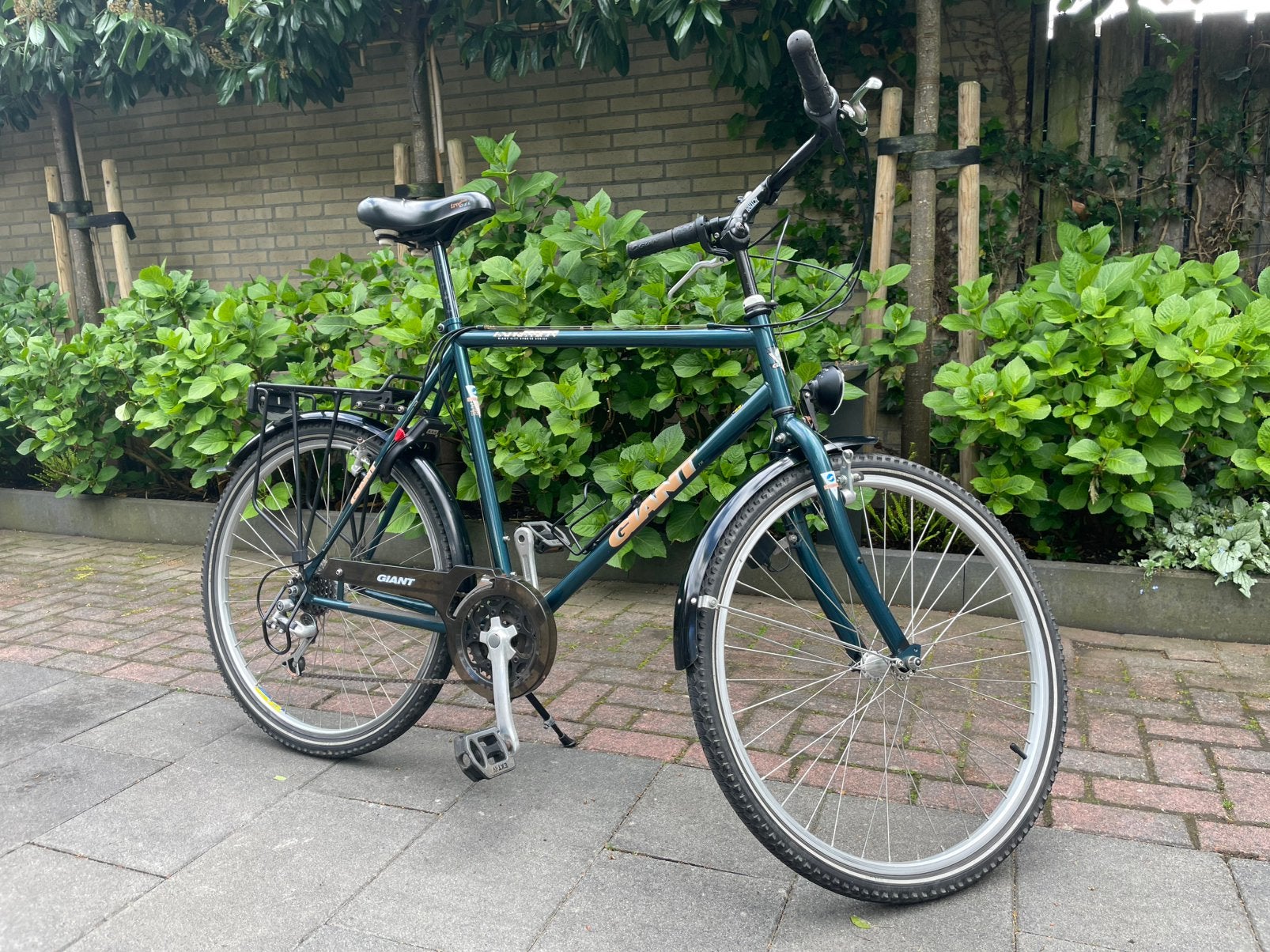Giant Expression sportieve stadsfiets, Fietsen en Brommers, Ophalen, Gebruikt, 26 inch, Velgrem