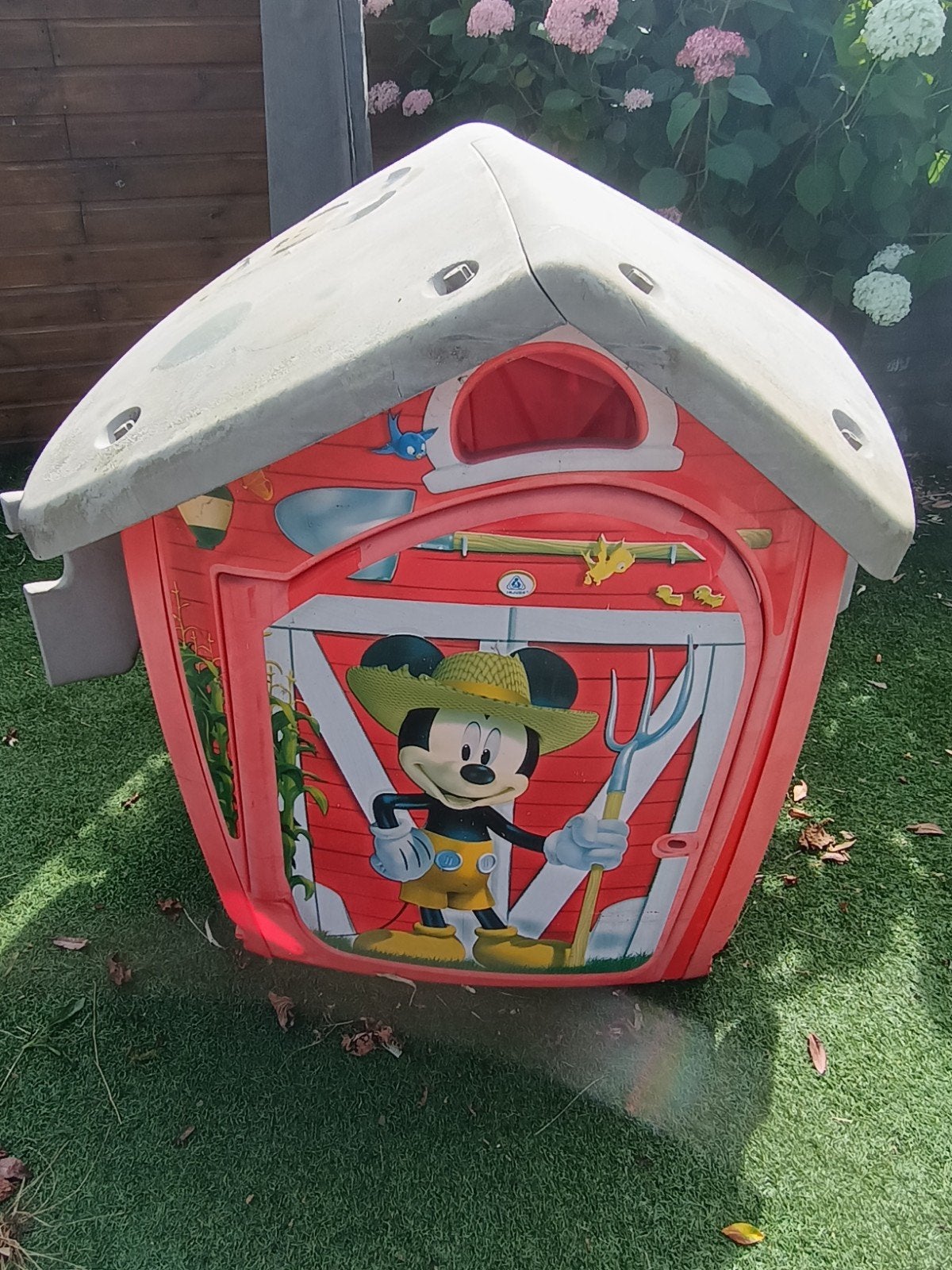 Gratis Mickey Mouse Speelhuisje voor Buiten, Ophalen, Gebruikt, Kunststof