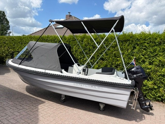 DEMO!! Coastliner 439XL met Tohatsu 9.9/20 PK en buiskap, Watersport en Boten, Overige merken, 4 m, 35 cm, Overige brandstoffen