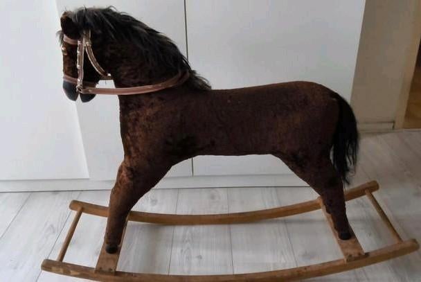 Antiek hobbelpaard, Kinderen en Baby's, Ophalen, Gebruikt