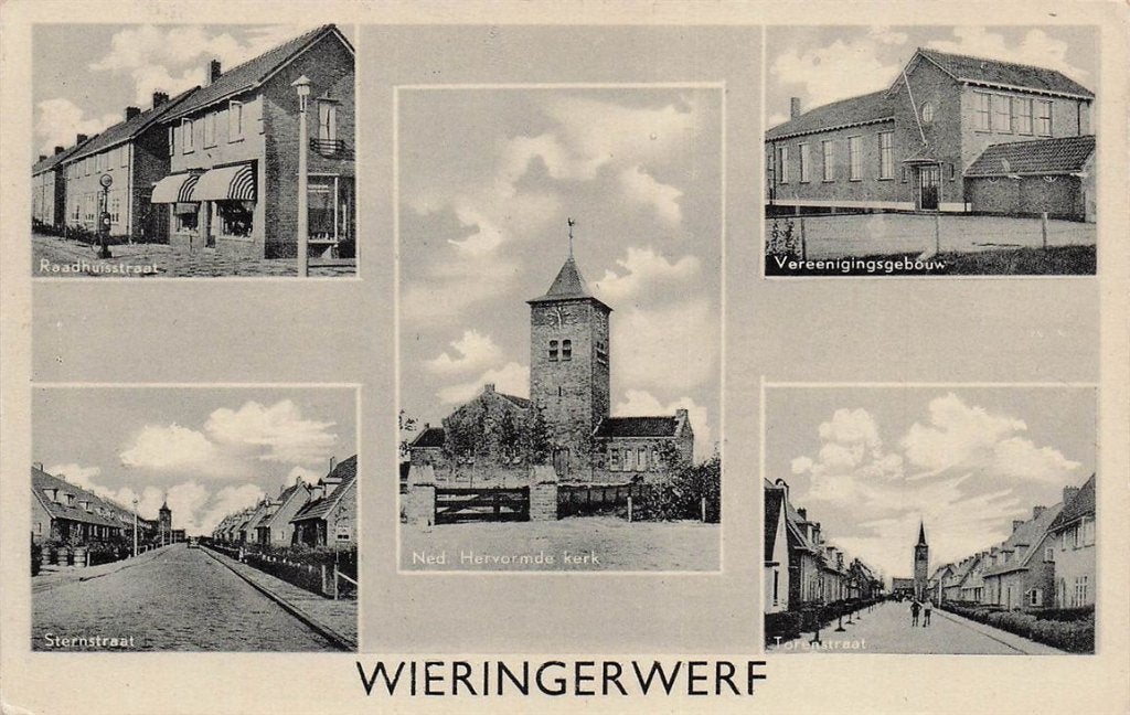 702-493-003 Wieringerwerf, Verzenden, Voor 1920, Noord-Holland