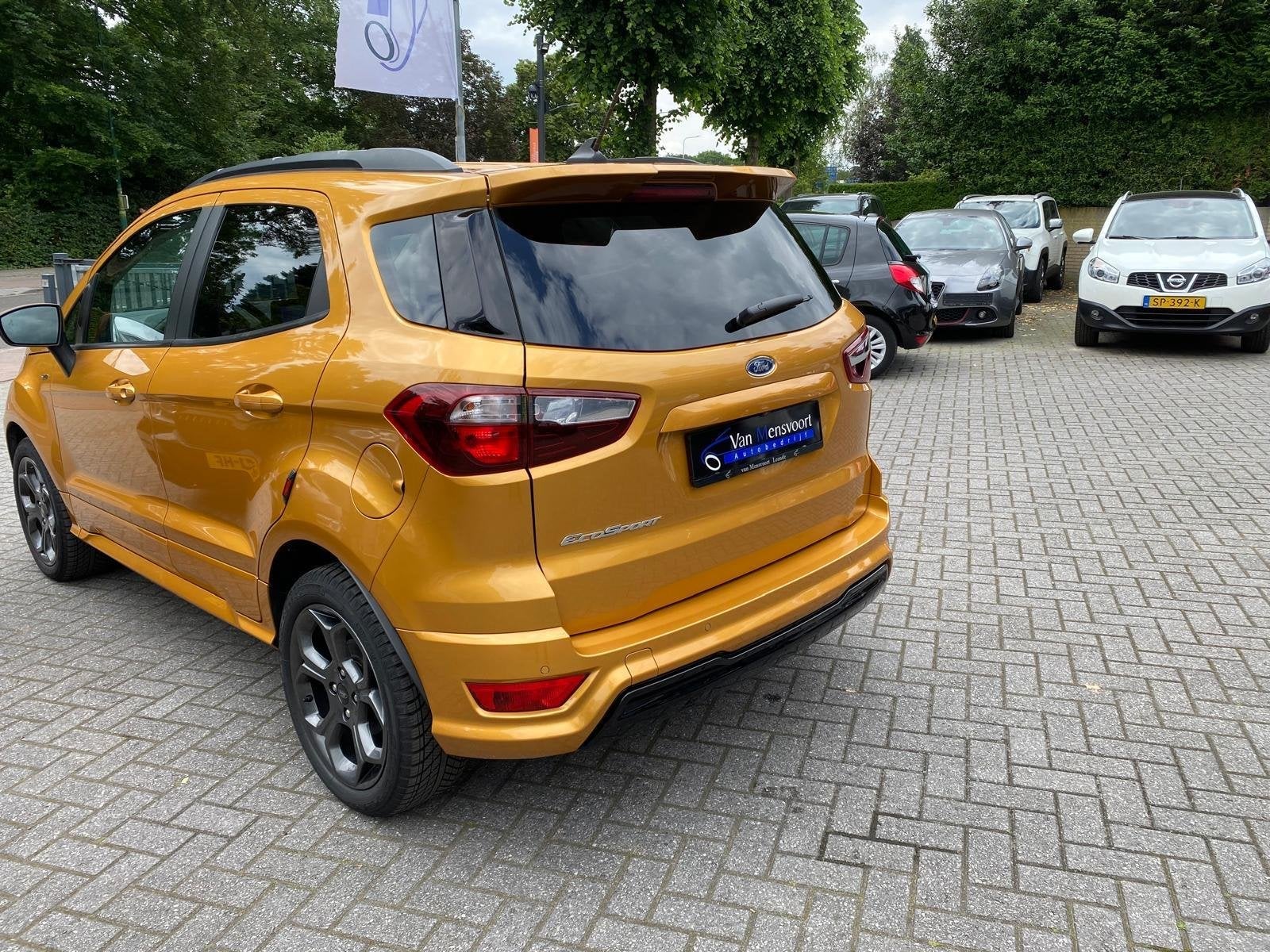Ford EcoSport 1.0 EcoBoost ST-Line Navi|Schfdak|CarPlay|Came, Auto's, Voorwielaandrijving, Dealer onderhouden, 125 pk, Gebruikt
