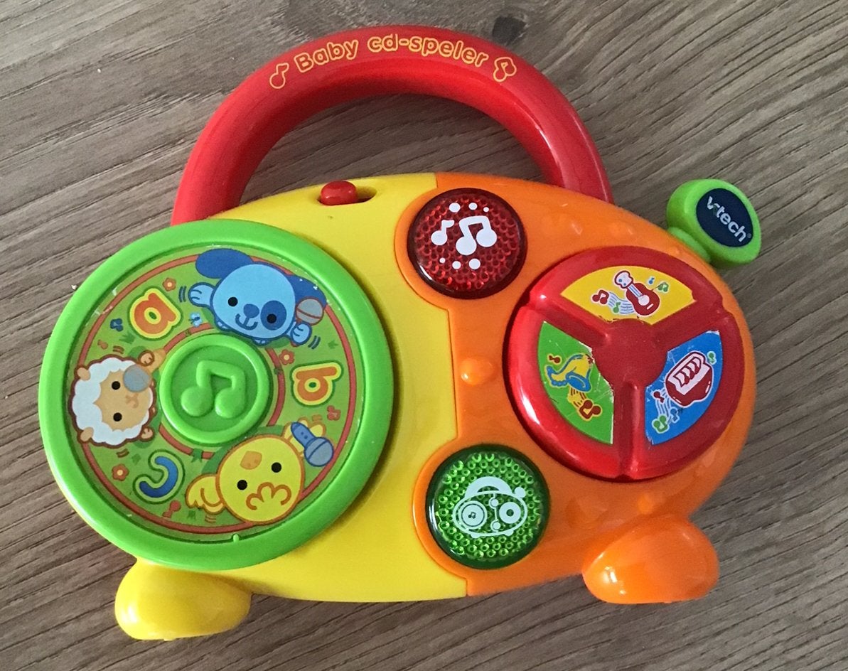 Vtech cd speler, Kinderen en Baby's, Speelgoed | Vtech, Ophalen, Gebruikt, 6 maanden tot 2 jaar