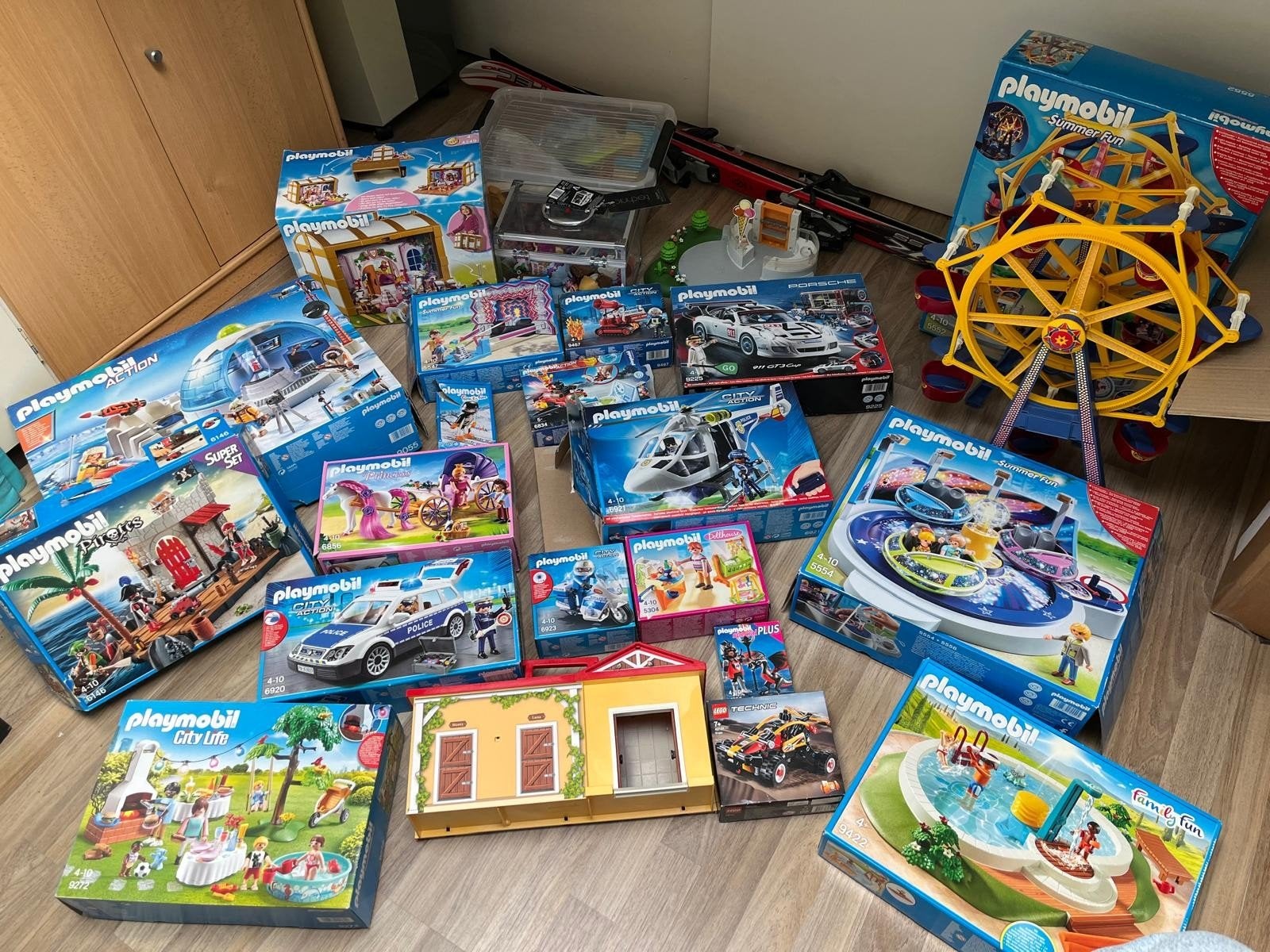 Grote diverse Playmobil, Kinderen en Baby's, Ophalen, Gebruikt, Complete set, Overige typen