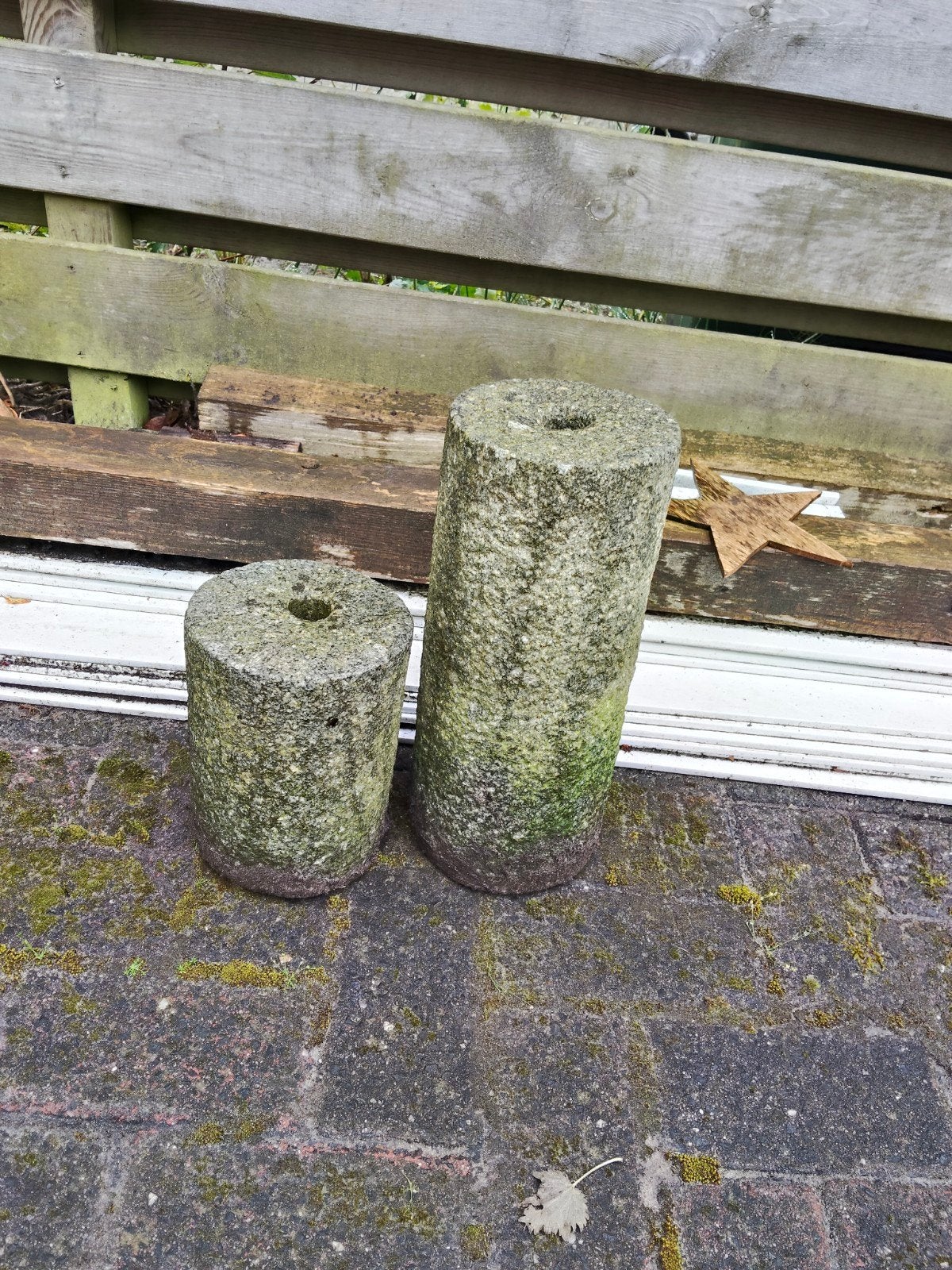 2 waterfontijnen, Tuin en Terras, Ophalen