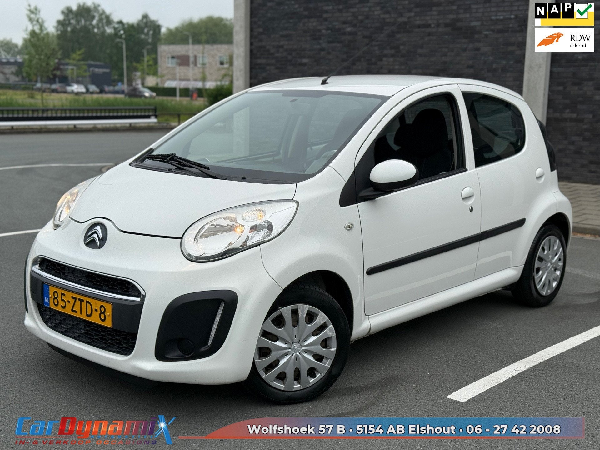 Citroen C1 1.0 Collection | Airco | APK2027 | Onderhoud OK |, Voorwielaandrijving, Euro 5, Gebruikt, 4 stoelen