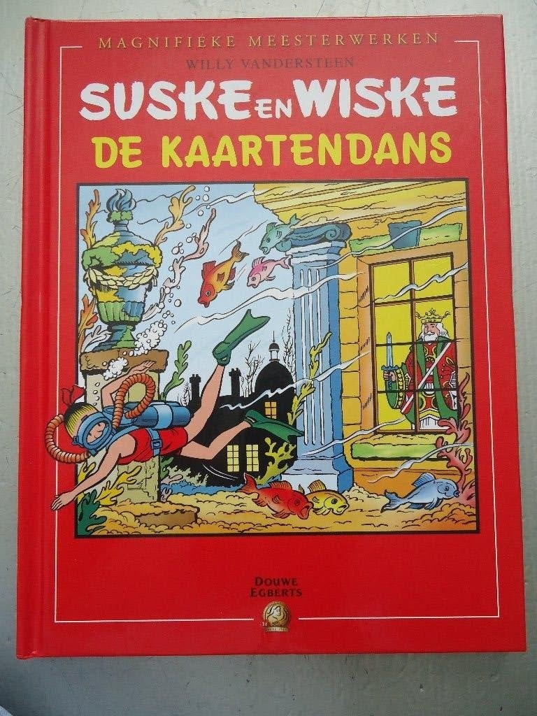 Suske en Wiske De Kaartendans - Douwe Egberts uitgave, Willy Vandersteen, Eén stripboek, Ophalen of Verzenden, Zo goed als nieuw