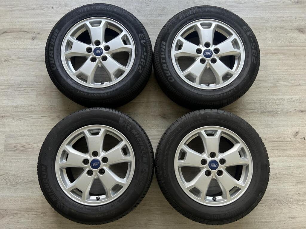 Originele Ford Mondeo C-Max Focus 16inch 5x108 velgen banden, Auto-onderdelen, Banden en Velgen, Ophalen, Gebruikt, 16 inch, Banden en Velgen