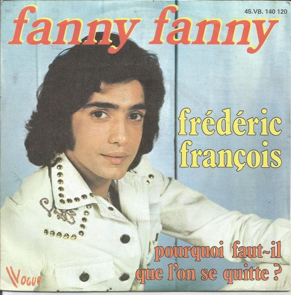 Frédéric François – Fanny Fanny (1978), Fotohoes, Ophalen of Verzenden, Zo goed als nieuw, Pop