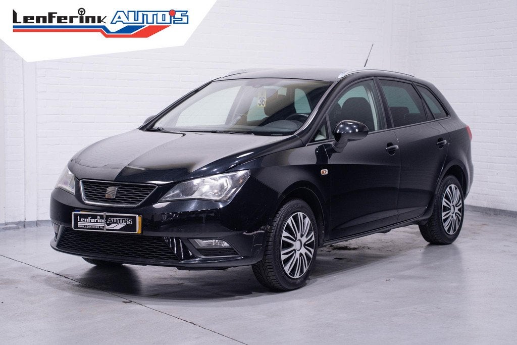 SEAT Ibiza ST 1.2 TSI Chill Out Plus Clima Navi Cruise NAP, Voorwielaandrijving, Euro 5, Zwart, Parkeersensor