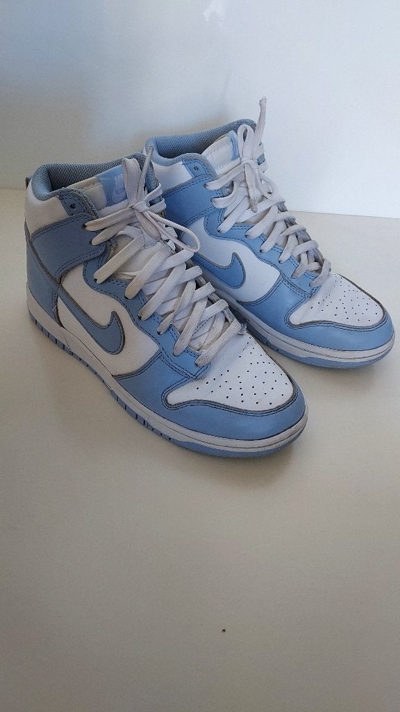 Nike Dunk High unisex, maat 38.5 lichtblauw wit, Kleding | Dames, Blauw, Nike, Ophalen of Verzenden, Sneakers of Gympen