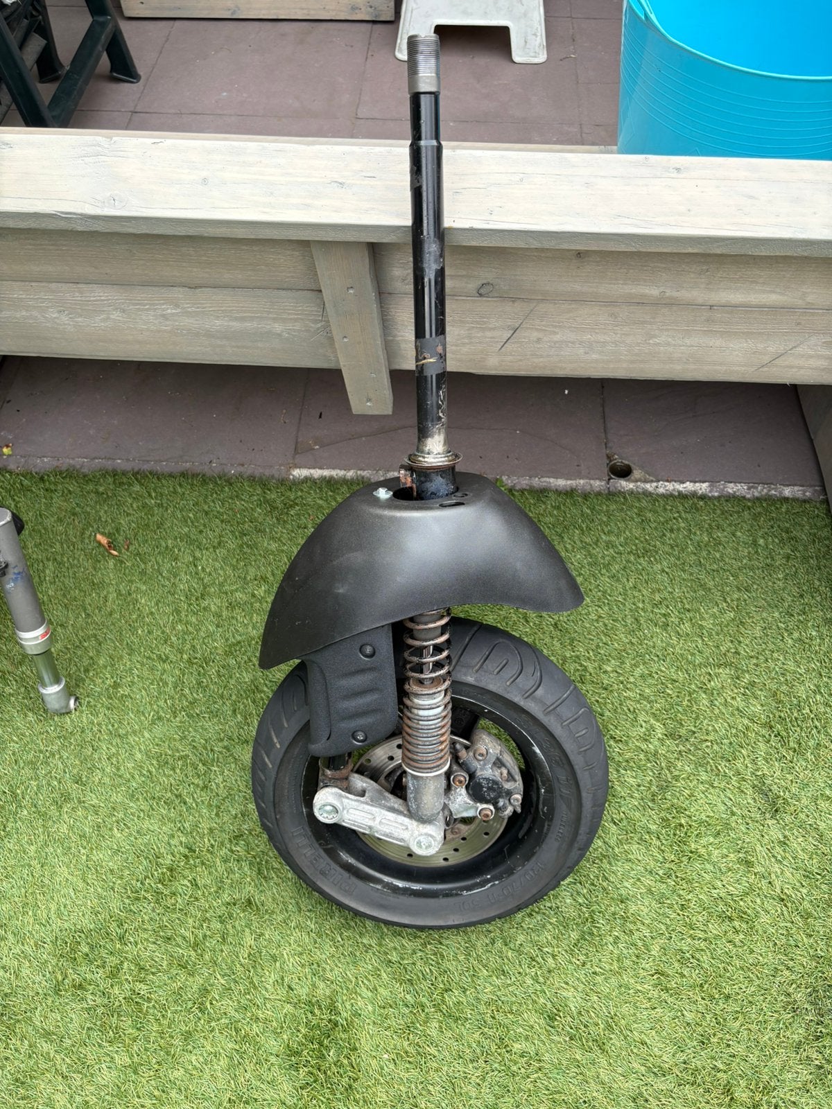 Omlas sp voorvork, Motoren, Ophalen