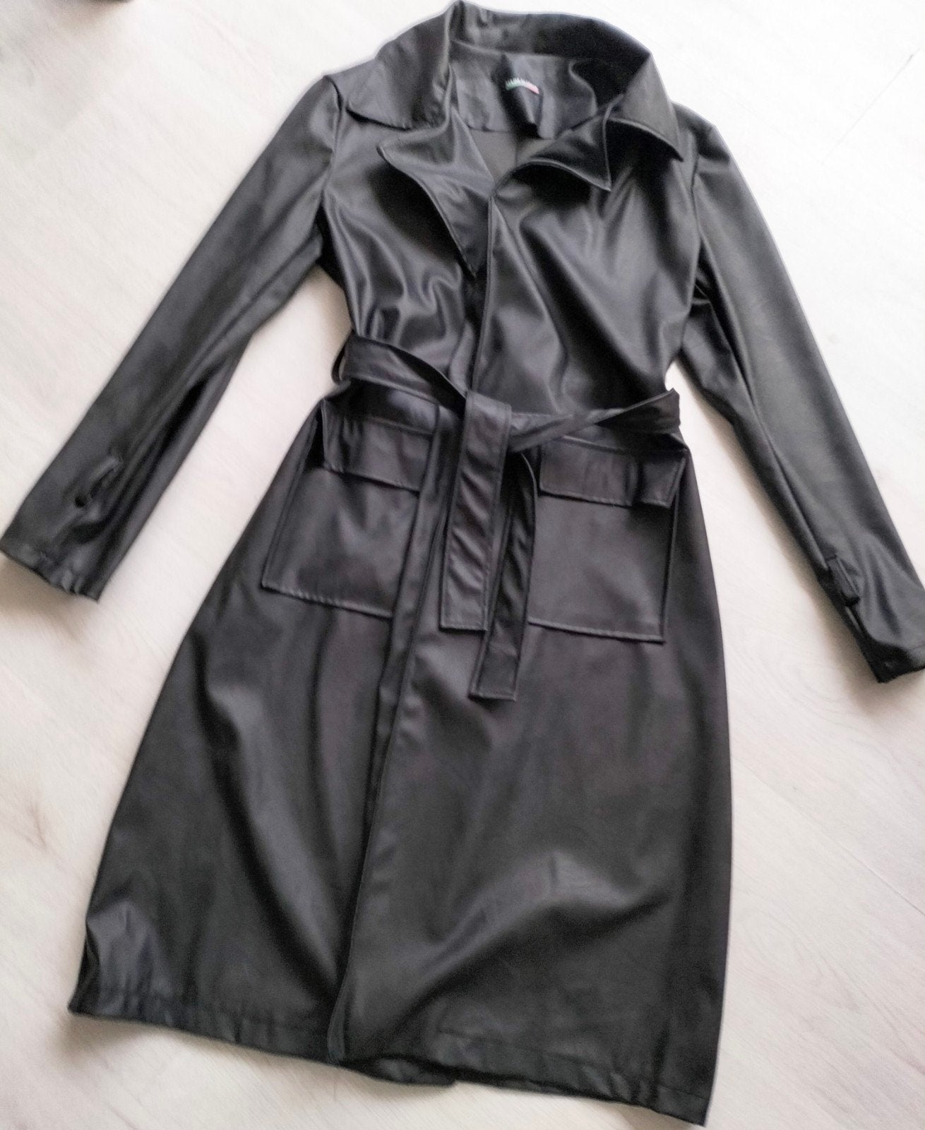 jas pu leather, Ophalen of Verzenden, Nieuw, Zwart
