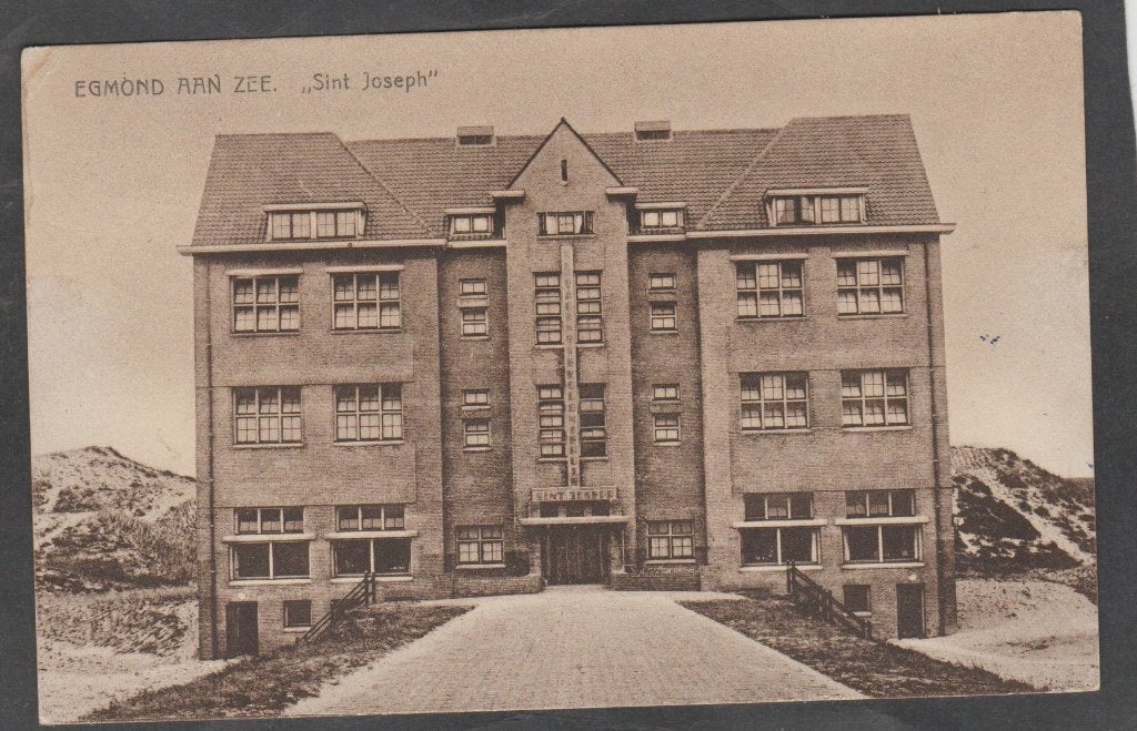 egmond aan zee sint.joseph, Verzenden, 1920 tot 1940, Gelopen, Noord-Holland