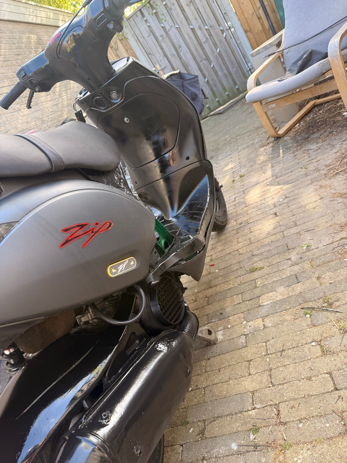 Piaggio zip kappen set compleet, Ophalen of Verzenden, Gebruikt, Benzine, Piaggio