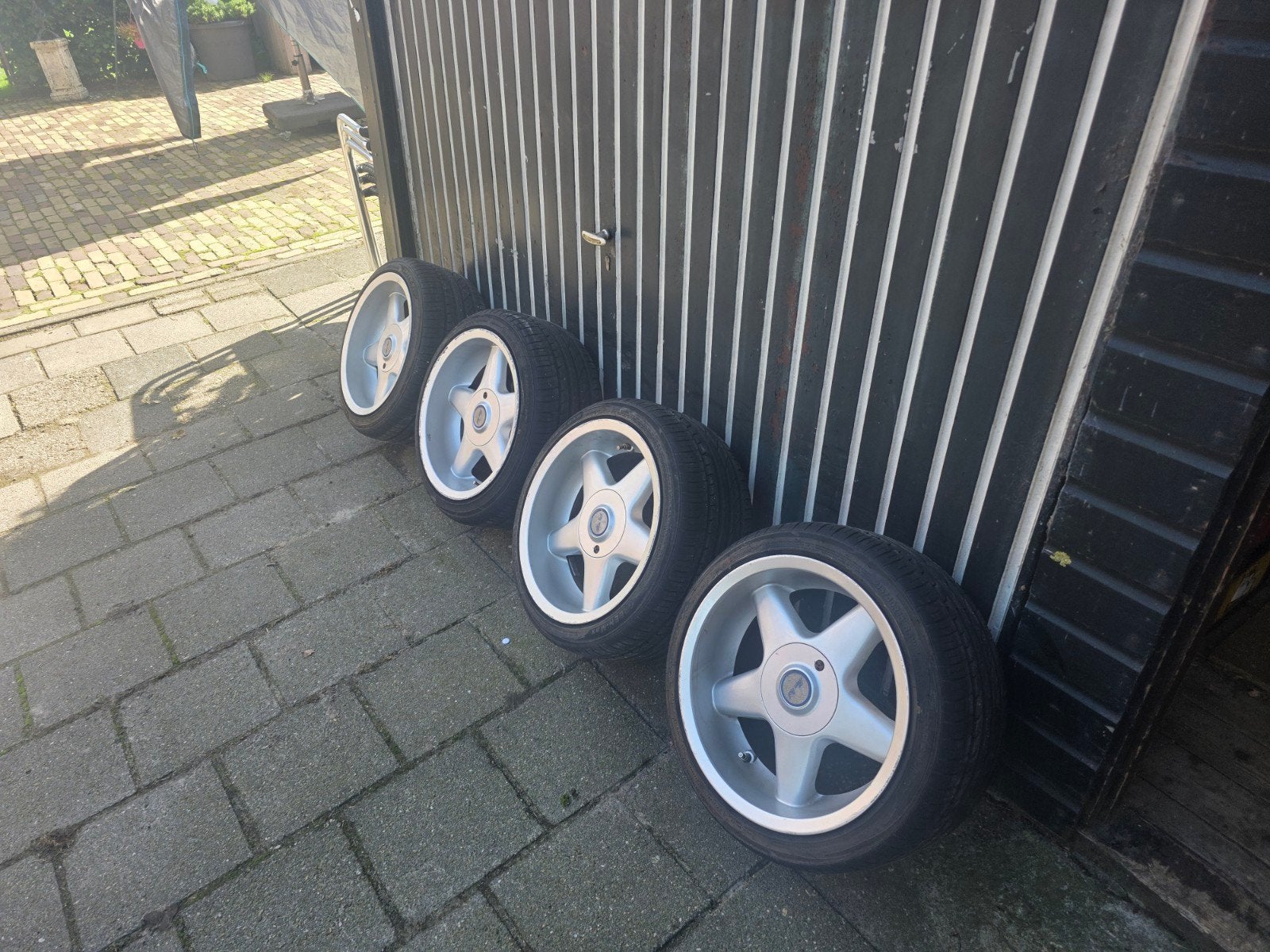 bcw powertech  deepdish velgen 4x100 16 inch  g60 corrado gt, Ophalen, 16 inch, Banden en Velgen, Personenwagen