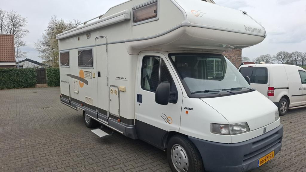 Fiat Ducato 2.8 I.D.T.D Camper - Bj 2000 - Nieuwe APK, Alkoof, Fiat, Diesel, Fiat