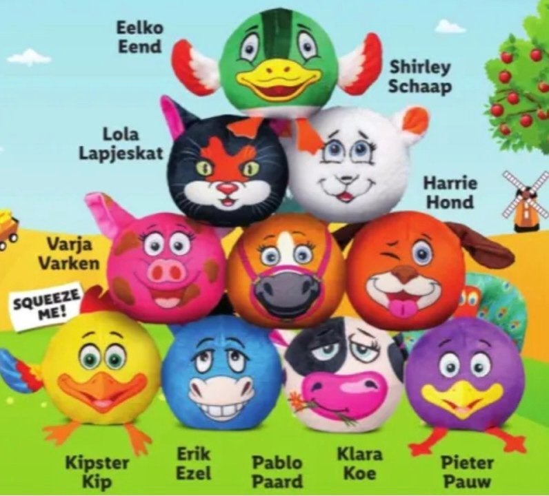 Lidl boerderij min’s complete set 2022, Verzenden