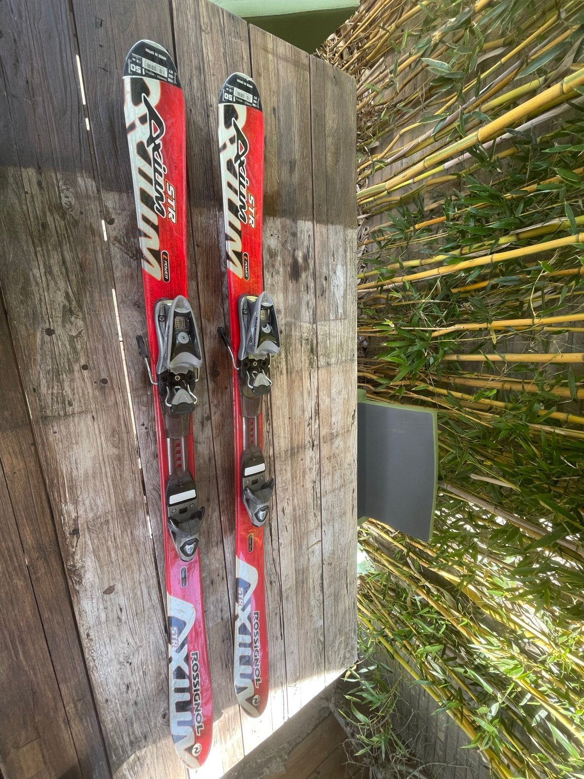 Rossignol Axium STR Ski's 150 cm met bindingen en stokken, Sport en Fitness, Skiën en Langlaufen, Ophalen, 140 tot 160 cm, Gebruikt
