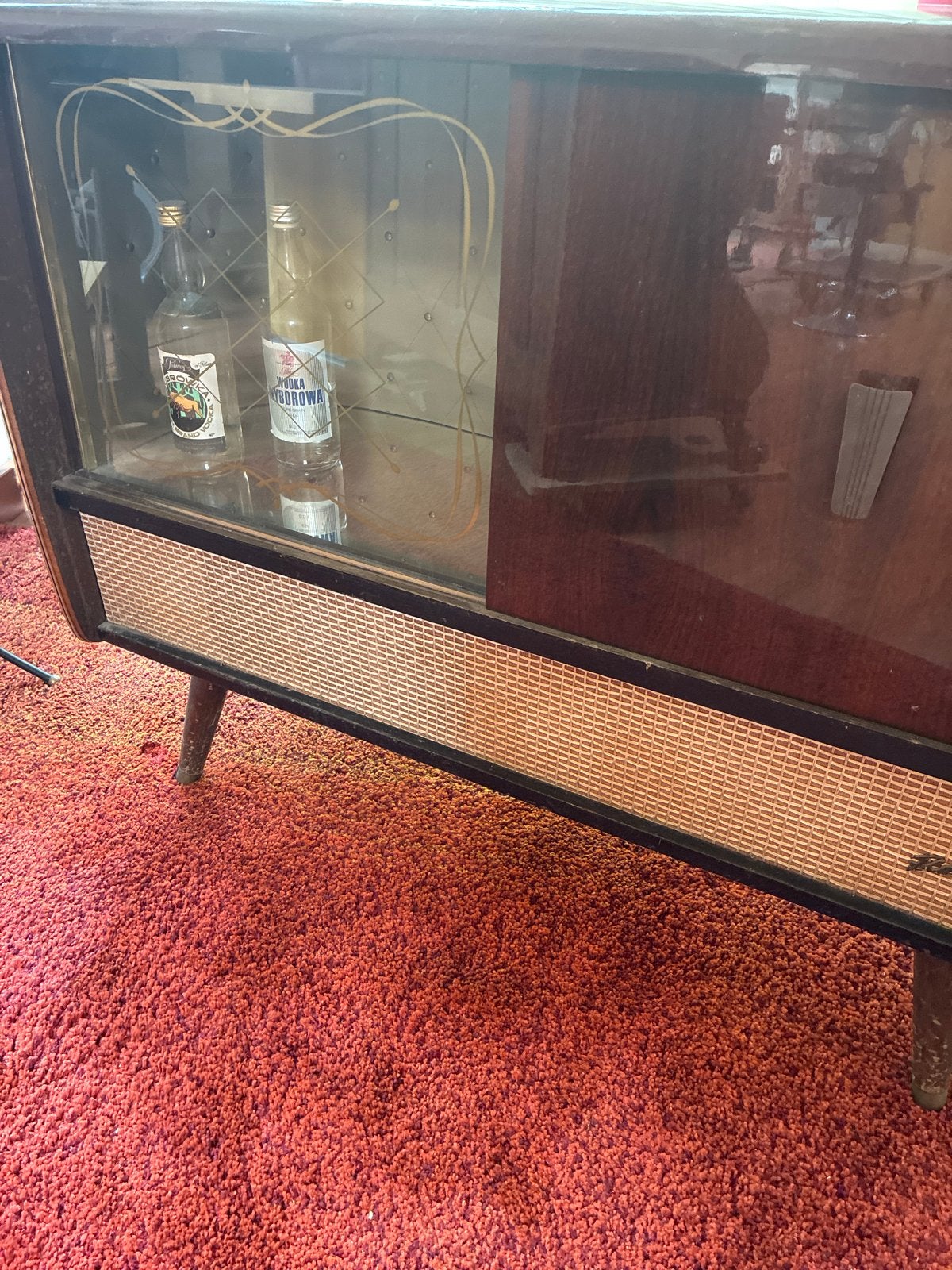 Vintage Florida Radio-Platenspeler Meubel, Antiek en Kunst, Antiek | Tv's en Audio, Ophalen