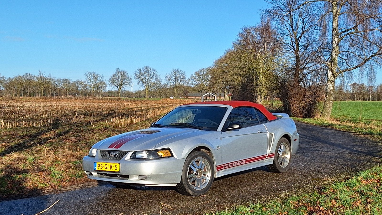 Ford Mustang 3.8 V6 Cabrio Automaat – Gereviseerde motor, Auto's, Automaat, Open dak, Achterwielaandrijving, Cabriolet