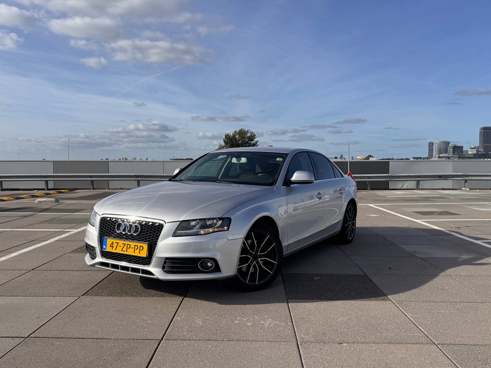 Audi A4 1.8 Tfsi 2008 Grijs|Airco|Cruise|elek. Ramen|, Auto's, 4 cilinders, A4, Handgeschakeld, Sedan