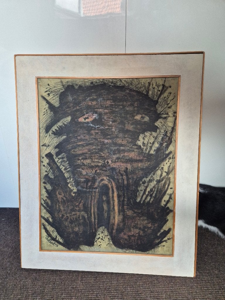Kunst schilderij, Ophalen of Verzenden