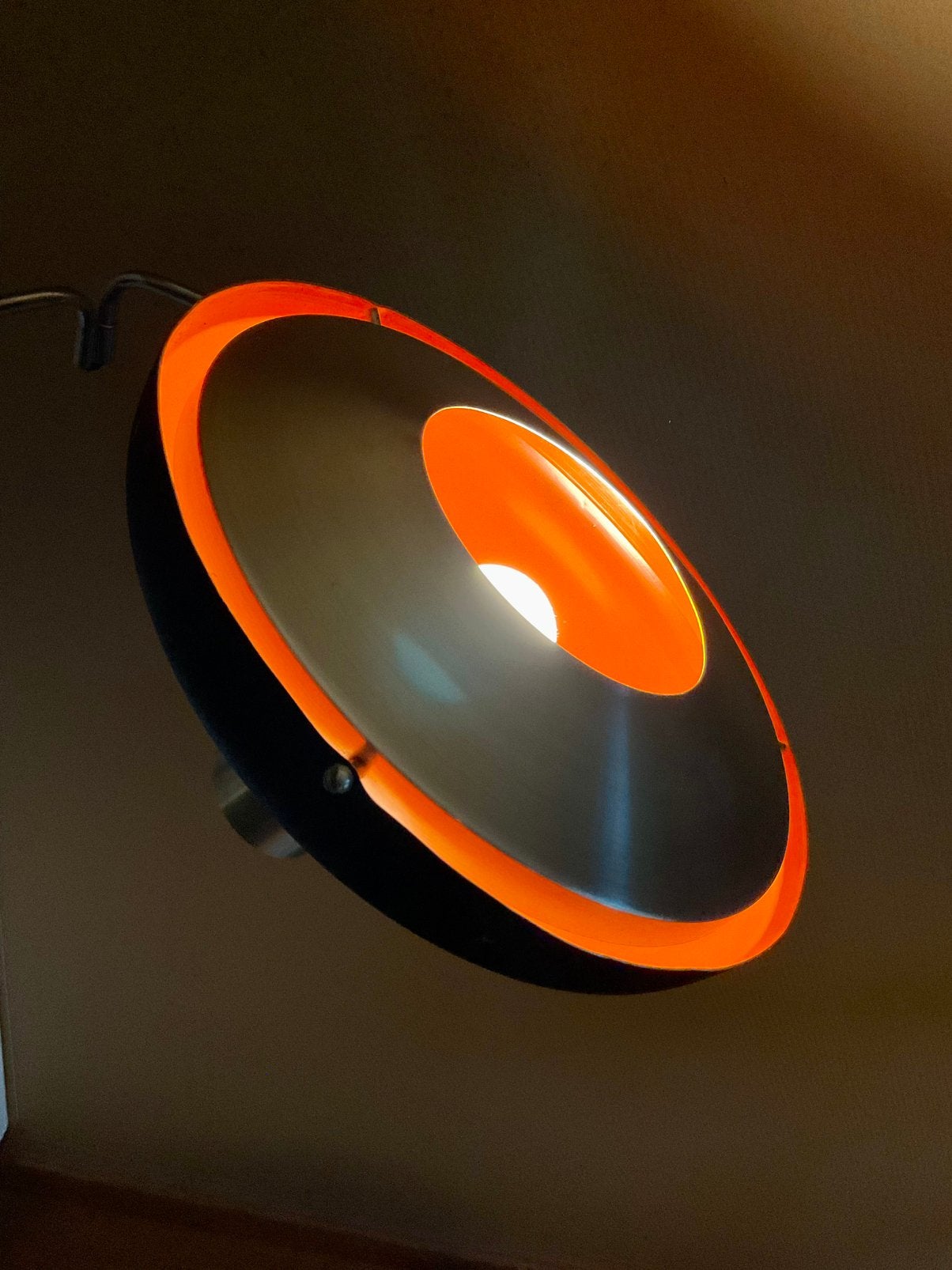 Zeer zeldzame Lakro Space Age swingarm wandlamp, Gebruikt, Meerkleurig, Ophalen of Verzenden, Overige merken