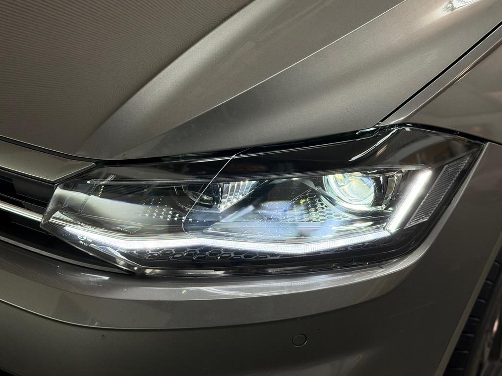 Volkswagen Polo 1.6 TDI R-Line 2019 DSG LED CLIMA CAR-PLAY, Stof, Gebruikt, 1100 kg, Te koop