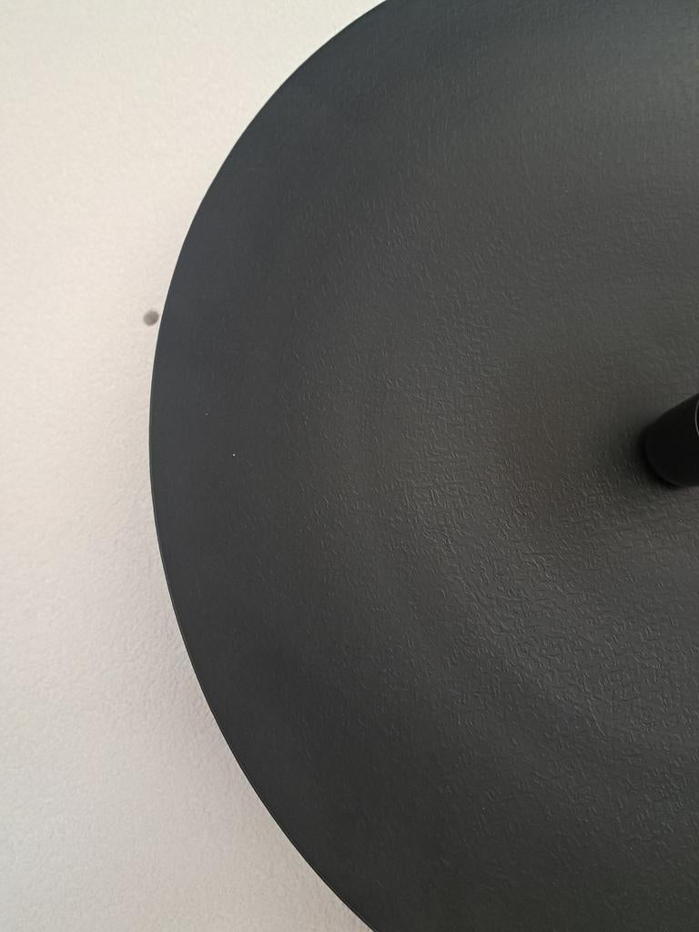 Mooi mat zwart/ bruin ronde wand, Ophalen of Verzenden, Rond, 50 tot 100 cm, 50 tot 100 cm