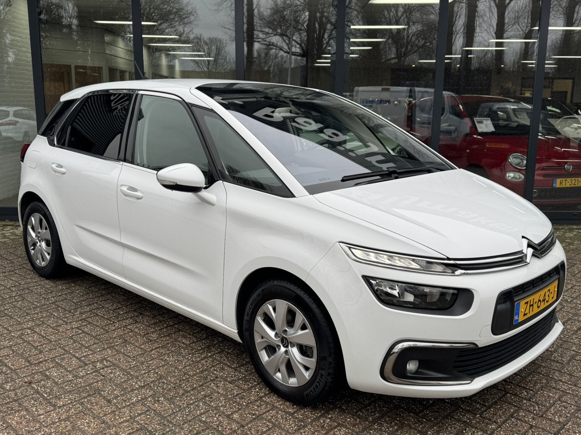 Citroën C4 Spacetourer 1.5 BlueHDI Business*Navi*ECC*ACC*EX, Auto's, Voorwielaandrijving, Gebruikt, 4 cilinders, Wit