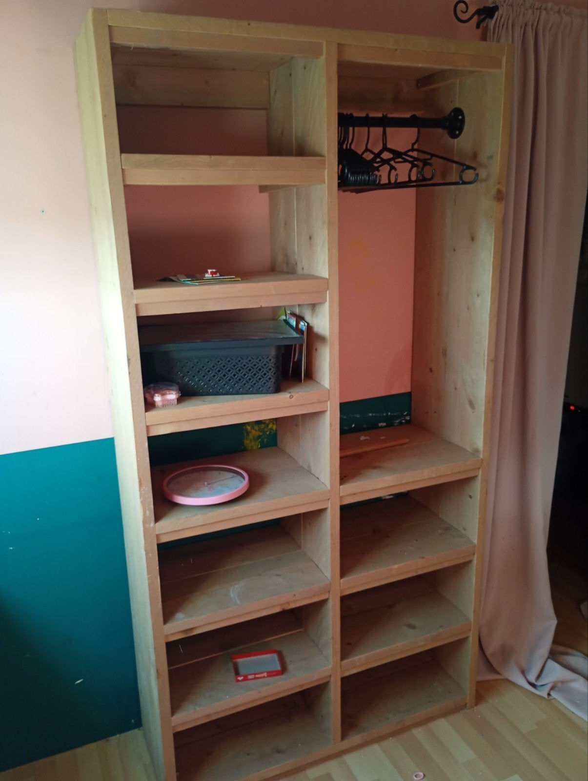Steigerhouten kast, Kast, 25 tot 50 cm, 200 cm of meer, Steigerhouten kast