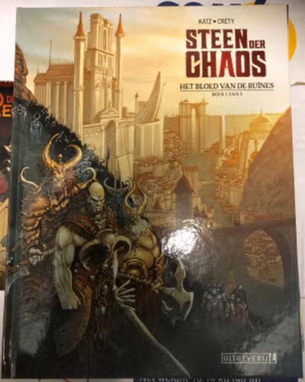 Het bloed van de ruïnes steen der chaos hardcover n2, Boeken, Stripboeken, Eén stripboek, Ophalen of Verzenden, Zo goed als nieuw
