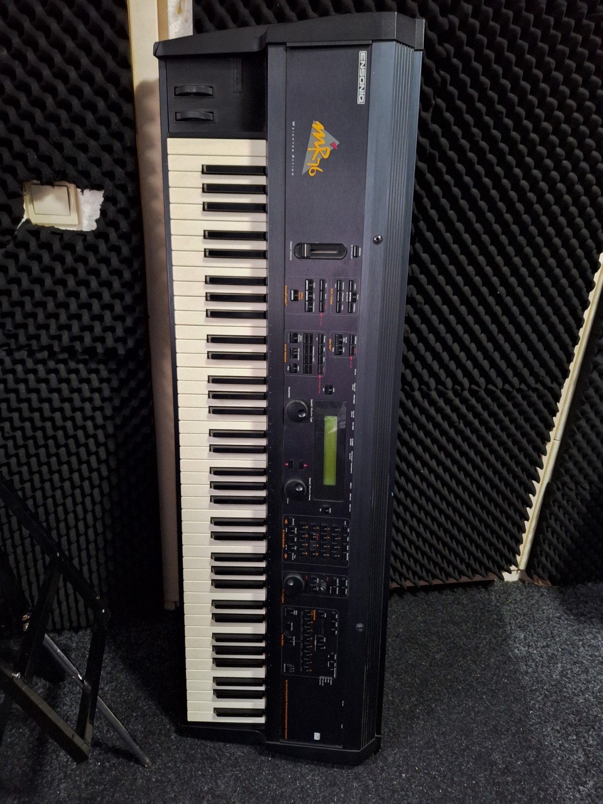 Ensoniq MR-76 Synthesizer Workstation, Muziek en Instrumenten, Keyboards, Ophalen, Gebruikt, 76 toetsen, Yamaha