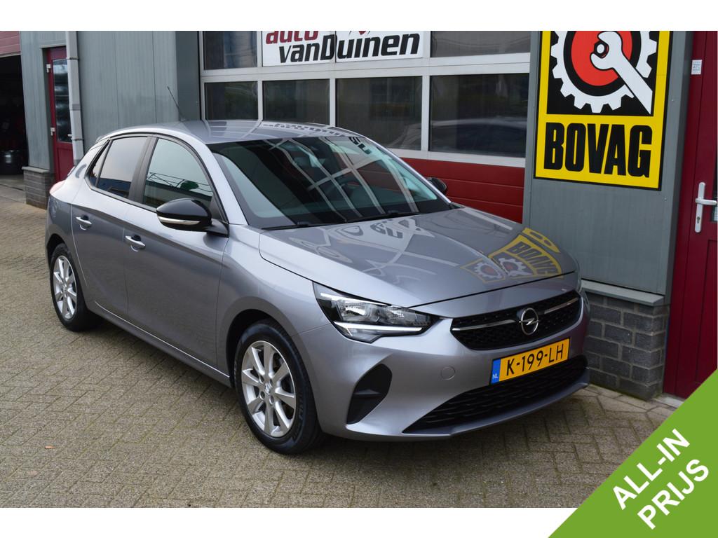 Opel Corsa 1.2 Edition O.a: PDC. Airco, Cruise, Carplay, Cen, Voorwielaandrijving, Gebruikt, Met garantie (alle), Origineel Nederlands