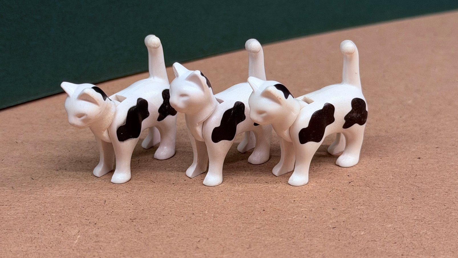 Okt 007: playmobil: dieren: gevlekt poesje, Ophalen of Verzenden, Zo goed als nieuw, Losse onderdelen
