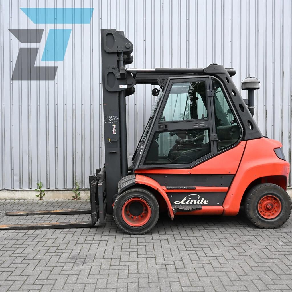 Linde H80D-01 Diesel heftruck, Zakelijke goederen, Machines en Bouw | Heftrucks en Intern transport, Heftruck, Diesel, meer dan 4000 kg