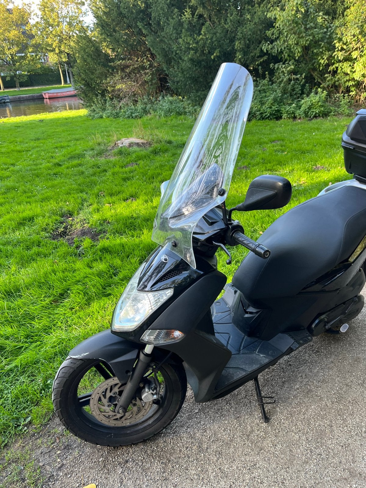 Kymco Agility 150 Scooter NIEUWE  ACHTERBAND Inc.Topkoffer, Gebruikt, Maximaal 45 km/u, Ophalen of Verzenden