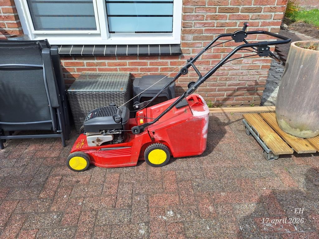 Wolf Garten 6.42 BA Benzine Grasmaaier Briggs & Stratton, Ophalen, Cirkelmaaier, Opvangbak, Benzine-grasmaaier