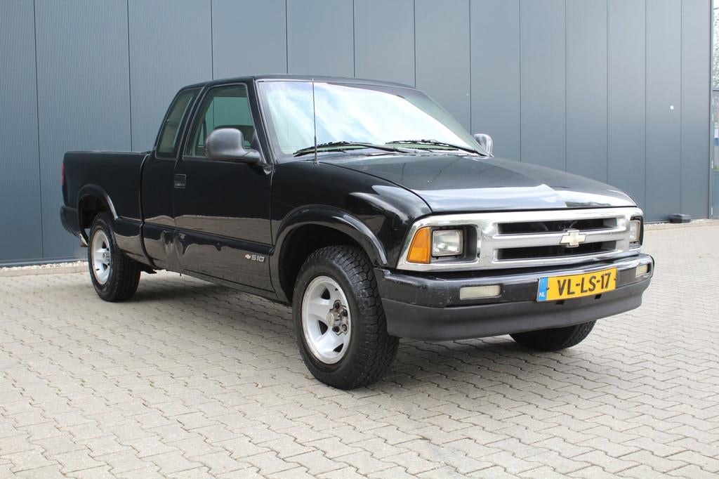 Chevrolet USA S-10 2.2 1SB Extended Cab | LPG | Schuif/kante, Auto's, Chevrolet, Achterwielaandrijving, Beige, 4 cilinders, Zwart