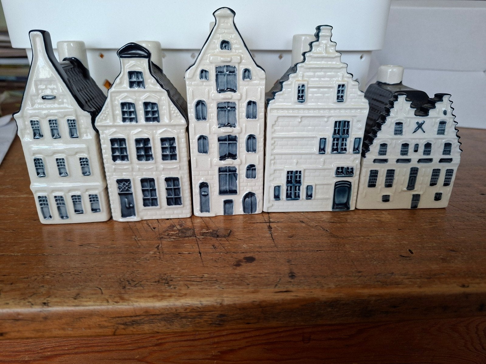 5 KLM Huisjes (31, 51, 65, 82, 87) leeg douaneregels, Ophalen, Zo goed als nieuw
