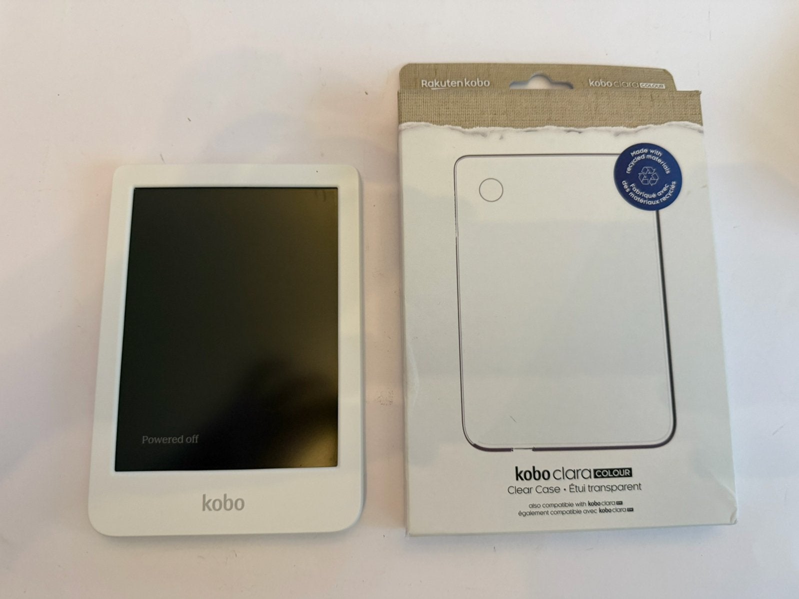 Kobo Clara Colour – nette staat | Met transparante cover, Verzenden, Kobo, Zo goed als nieuw, 16 GB of meer