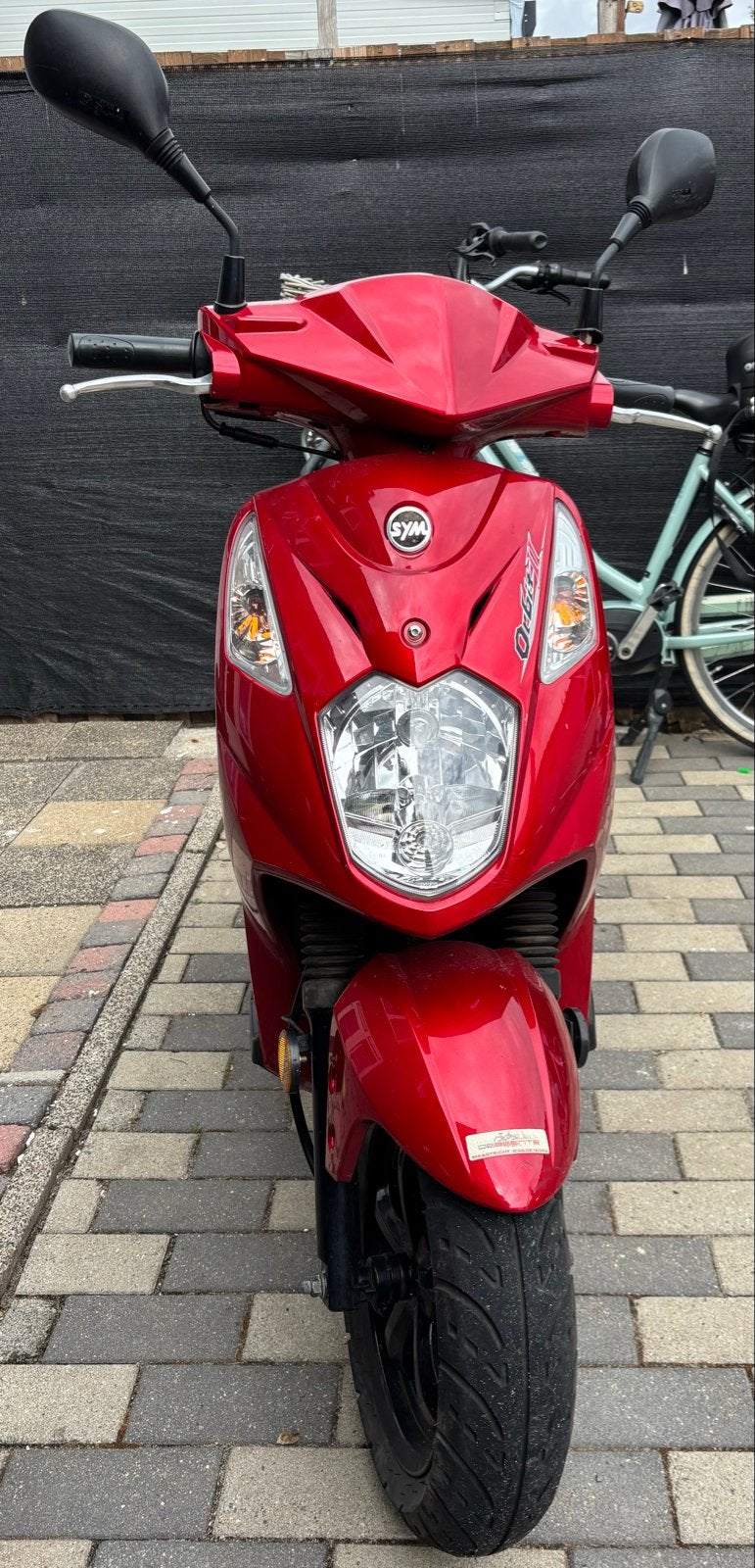 Sym Orbit Scooter - Rood, Betrouwbaar en Zuinig, Ophalen, Gebruikt, Benzine, Orbit