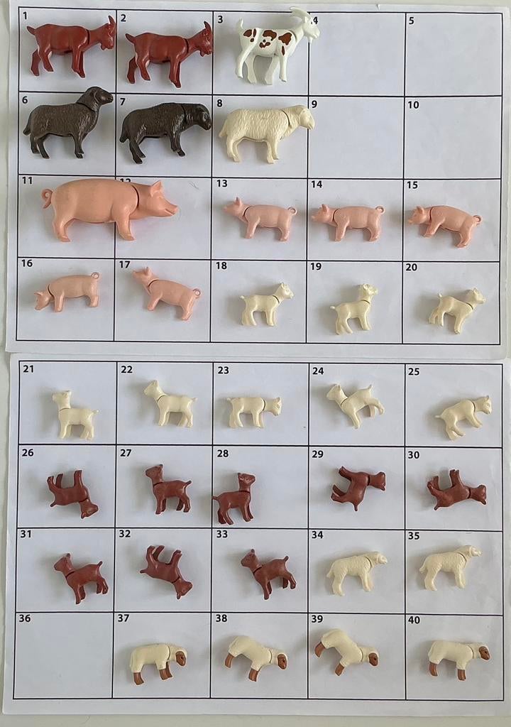 Playmobil boerderij dieren, Ophalen of Verzenden, Gebruikt, Los playmobil