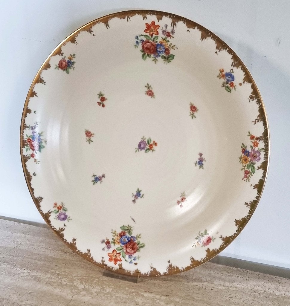 vintage plateelbakkerij zuid holland gouda grote schaal, Ophalen of Verzenden