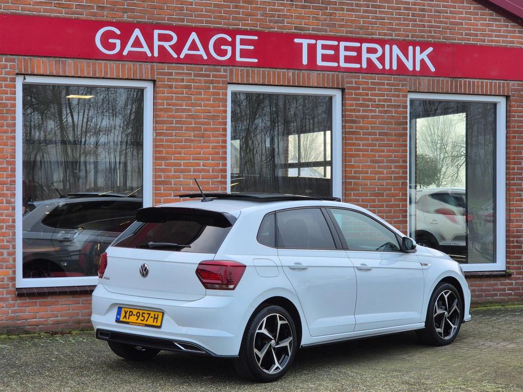 Volkswagen Polo 1.0 TSI Highline R 95PK 5drs clima, adapt cr, Voorwielaandrijving, Stof, Euro 6, Wit