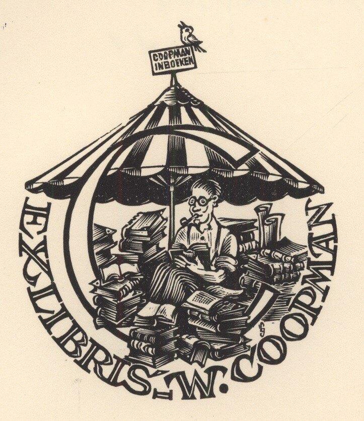 1110 Ex Libris België : Jef Leysen, 1944, Verzenden