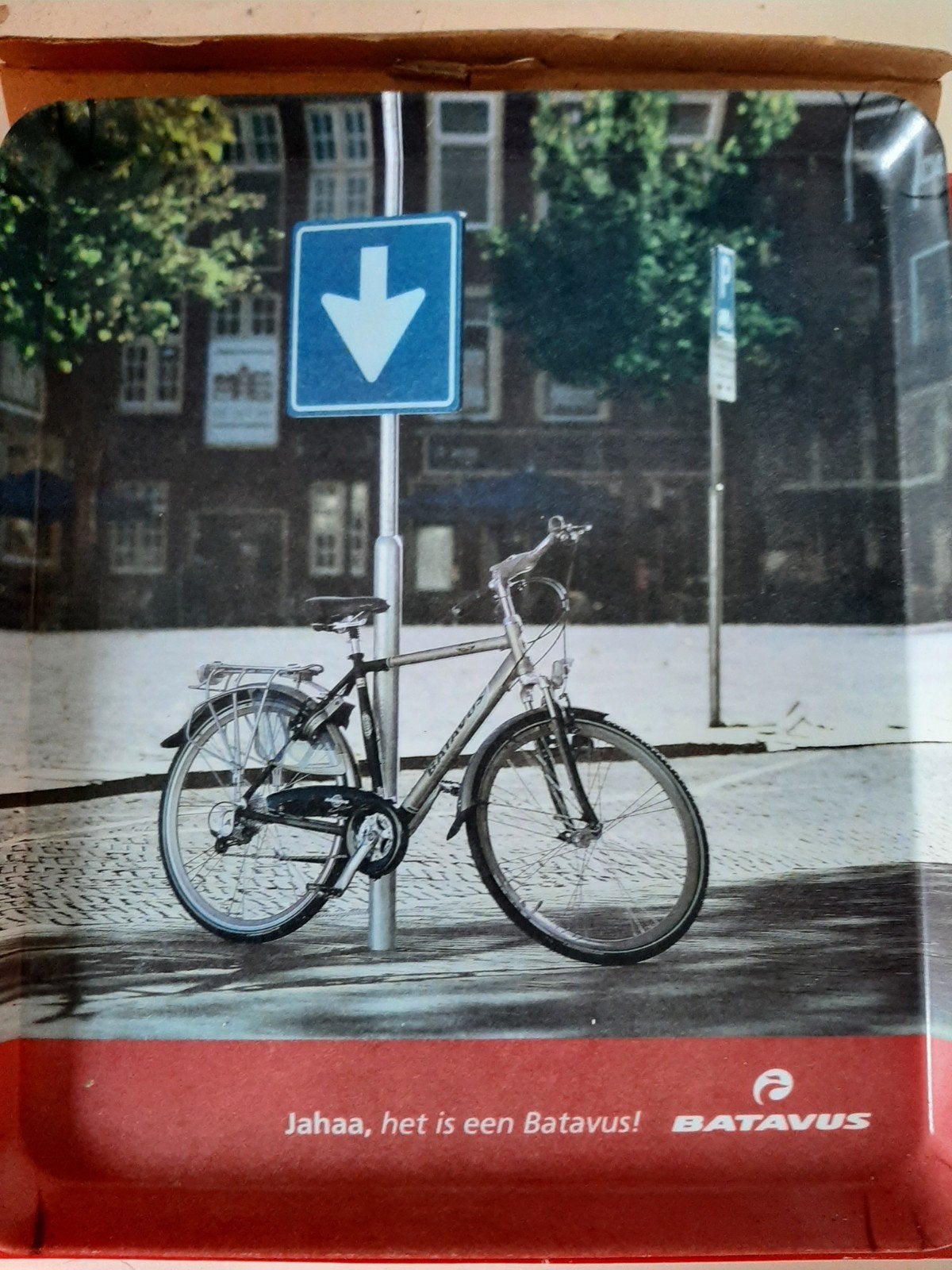 batavus dienblad, Ophalen