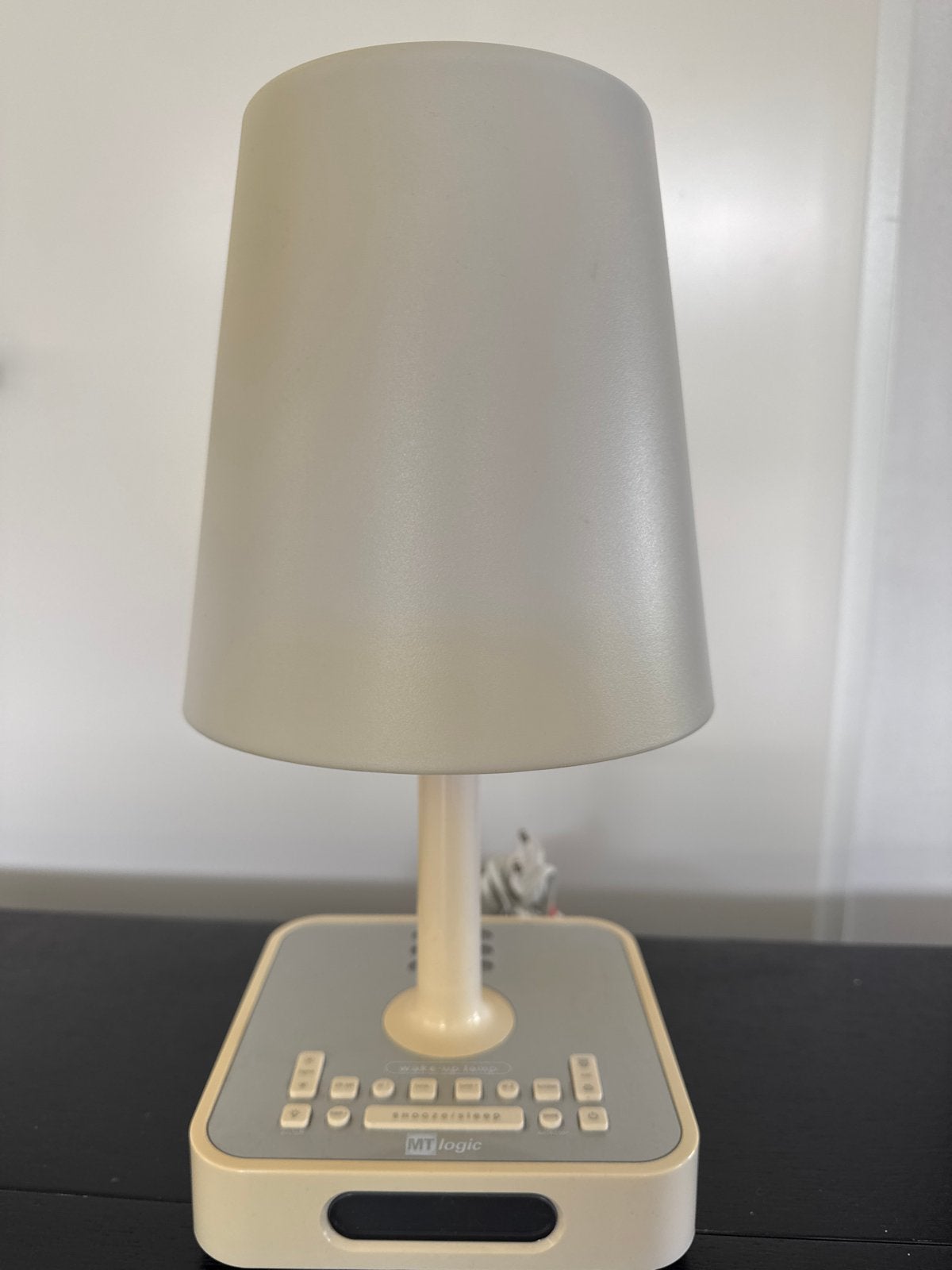 MT Logic Wake-up Lamp - Wekker en Slaapfunctie, Ophalen of Verzenden, Gebruikt, Digitaal